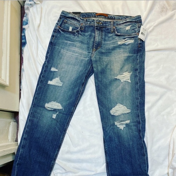 NWT $185 Joe’s Boyfriend Slim Distressed Jeans 31 - Picture 3 of 5